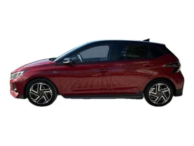 CZERWONY HATCHBACK HYUNDAI I20 z 2025 r., BENZYNA, skrzynia biegów AUTOMATYCZNA 101KM, zdjęcie 16 z 19