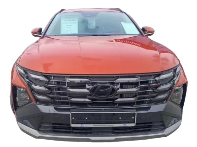 POMARAŃCZOWY SUV HYUNDAI TUCSON z 2025 r., BENZYNA, skrzynia biegów MANUALNA 160KM, zdjęcie 10 z 18