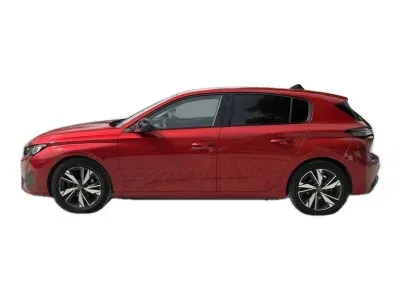 CZERWONY HATCHBACK PEUGEOT 308 z 2023 r., BENZYNA, skrzynia biegów AUTOMATYCZNA 131KM, zdjęcie 3 z 18