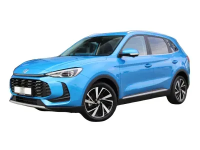 NIEBIESKI SUV MG ZS z 2025 r., HYBRYDA/BENZYNA, skrzynia biegów AUTOMATYCZNA 197KM, zdjęcie 12 z 13