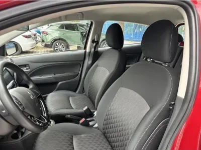 CZERWONY HATCHBACK MITSUBISHI SPACE STAR z 2022 r., BENZYNA, skrzynia biegów AUTOMATYCZNA 71KM, zdjęcie 14 z 19