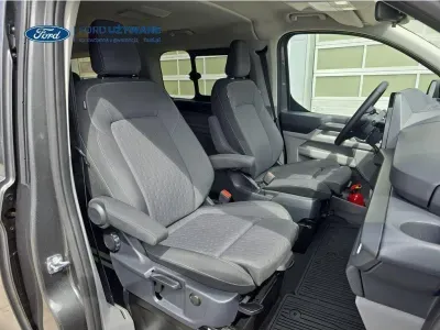 SREBRNY VAN FORD TOURNEO CUSTOM z 2025 r., HYBRYDA/BENZYNA, skrzynia biegów AUTOMATYCZNA 171KM, zdjęcie 6 z 24