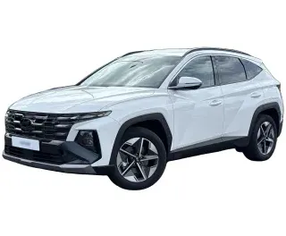 BIAŁY SUV HYUNDAI TUCSON z 2026 r., BENZYNA, skrzynia biegów AUTOMATYCZNA 150KM, zdjęcie główne