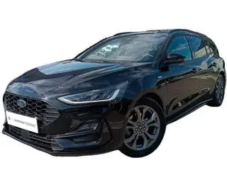 CZARNY KOMBI FORD FOCUS TURNIER z 2025 r., HYBRYDA/BENZYNA, skrzynia biegów AUTOMATYCZNA 155KM, zdjęcie główne