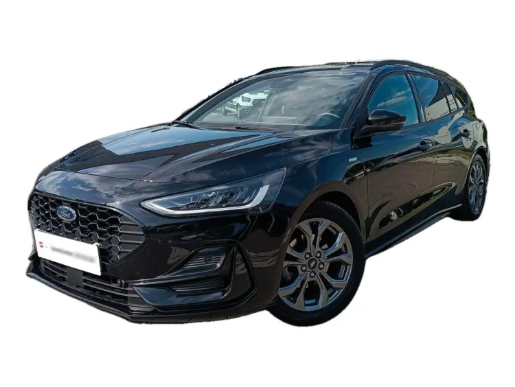 CZARNY KOMBI FORD FOCUS TURNIER z 2025 r., HYBRYDA/BENZYNA, skrzynia biegów AUTOMATYCZNA 155KM, zdjęcie główne