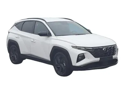 BIAŁY SUV HYUNDAI TUCSON z 2024 r., HYBRYDA/BENZYNA, skrzynia biegów AUTOMATYCZNA 230KM, zdjęcie 8 z 18