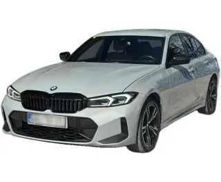 SZARY SEDAN BMW SERIE 3 LIM z 2023 r., BENZYNA, skrzynia biegów AUTOMATYCZNA 184KM, zdjęcie główne