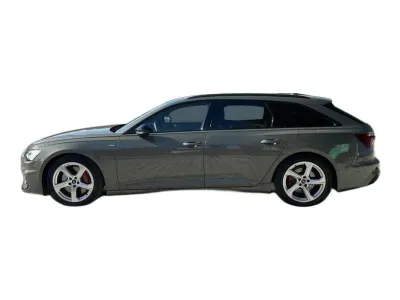 SZARY KOMBI AUDI A6 z 2022 r., HYBRYDA/BENZYNA, skrzynia biegów AUTOMATYCZNA 367KM, zdjęcie 10 z 19