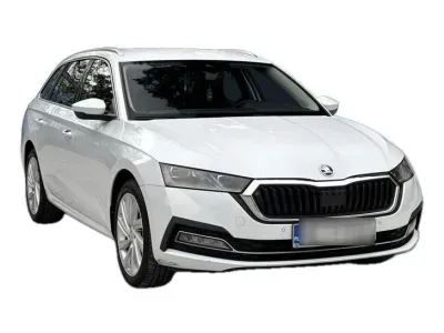 BIAŁY KOMBI SKODA OCTAVIA z 2023 r., BENZYNA, skrzynia biegów AUTOMATYCZNA 150KM, zdjęcie 8 z 19