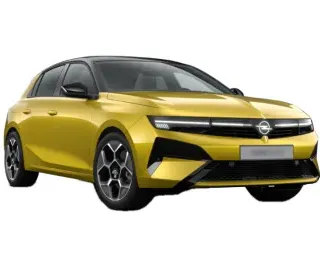 ZŁOTY HATCHBACK OPEL ASTRA z 2026 r., HYBRYDA/BENZYNA, skrzynia biegów AUTOMATYCZNA 145KM, zdjęcie główne