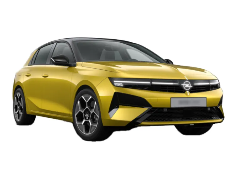 ZŁOTY HATCHBACK OPEL ASTRA z 2026 r., HYBRYDA/BENZYNA, skrzynia biegów AUTOMATYCZNA 145KM, zdjęcie główne