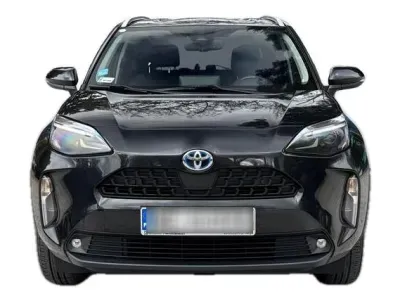 CZARNY SUV TOYOTA YARIS-CROSS z 2022 r., HYBRYDA/BENZYNA, skrzynia biegów AUTOMATYCZNA 116KM, zdjęcie 3 z 19