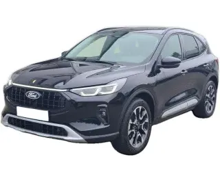 CZARNY SUV FORD KUGA z 2025 r., HYBRYDA/BENZYNA, skrzynia biegów AUTOMATYCZNA 178KM, zdjęcie główne