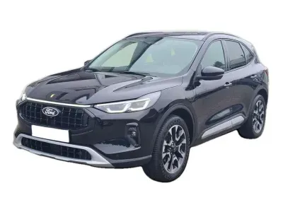 CZARNY SUV FORD KUGA z 2025 r., HYBRYDA/BENZYNA, skrzynia biegów AUTOMATYCZNA 178KM, zdjęcie główne