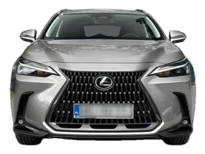 SZARY SUV LEXUS NX z 2021 r., HYBRYDA/BENZYNA, skrzynia biegów AUTOMATYCZNA 242KM, zdjęcie 6 z 19