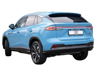 NIEBIESKI SUV MG HS z 2026 r., HYBRYDA/BENZYNA, skrzynia biegów AUTOMATYCZNA 224KM, zdjęcie 3 z 8