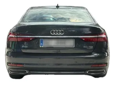 SZARY SEDAN AUDI A6 z 2022 r., DIESEL, skrzynia biegów AUTOMATYCZNA 204KM, zdjęcie 2 z 18
