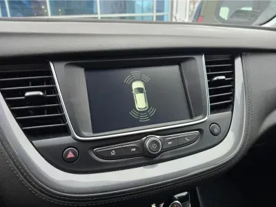 SZARY SUV OPEL GRANDLAND X z 2021 r., BENZYNA, skrzynia biegów AUTOMATYCZNA 130KM, zdjęcie 12 z 20