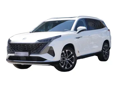 SZARY SUV MG MGS9 PHEV z 2026 r., HYBRYDA/BENZYNA, skrzynia biegów AUTOMATYCZNA 299KM, zdjęcie 5 z 12