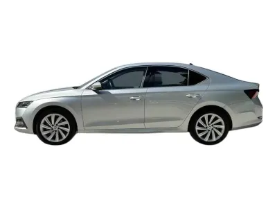 SREBRNY HATCHBACK SKODA OCTAVIA z 2023 r., BENZYNA, skrzynia biegów AUTOMATYCZNA 190KM, zdjęcie 9 z 19