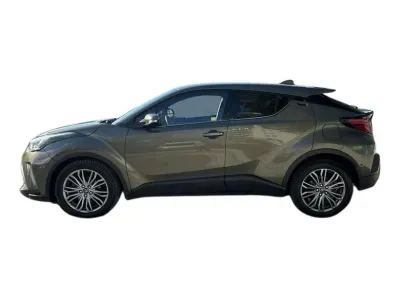 ZIELONY SUV TOYOTA C-HR z 2022 r., HYBRYDA/BENZYNA, skrzynia biegów AUTOMATYCZNA 122KM, zdjęcie 17 z 19