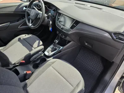 SREBRNY SUV OPEL CROSSLAND X z 2022 r., BENZYNA, skrzynia biegów AUTOMATYCZNA 130KM, zdjęcie 15 z 19