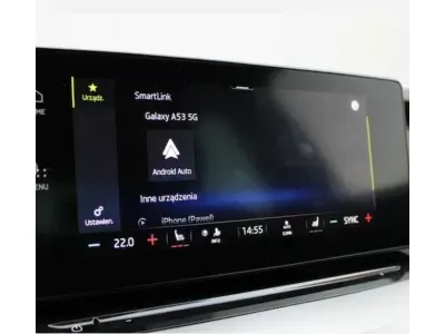 NIEBIESKI SEDAN SKODA OCTAVIA LIM. z 2023 r., BENZYNA, skrzynia biegów MANUALNA 150KM, zdjęcie 16 z 20