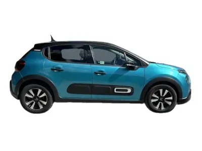 NIEBIESKI HATCHBACK CITROEN C3 z 2023 r., BENZYNA, skrzynia biegów AUTOMATYCZNA 110KM, zdjęcie 17 z 19