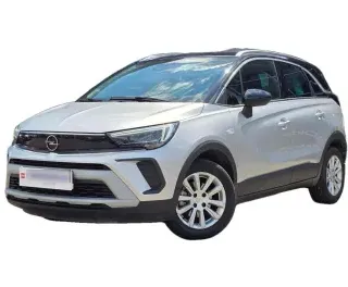 SREBRNY SUV OPEL CROSSLAND X z 2022 r., BENZYNA, skrzynia biegów AUTOMATYCZNA 130KM, zdjęcie główne