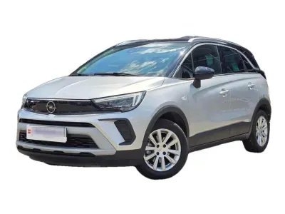 SREBRNY SUV OPEL CROSSLAND X z 2022 r., BENZYNA, skrzynia biegów AUTOMATYCZNA 130KM, zdjęcie główne