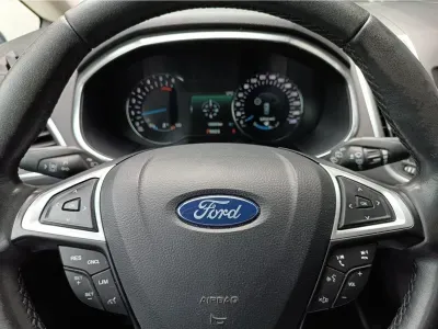 BIAŁY KOMBI FORD S-MAX z 2020 r., DIESEL, skrzynia biegów AUTOMATYCZNA 150KM, zdjęcie 8 z 12