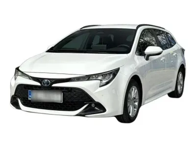 BIAŁY KOMBI TOYOTA COROLLA z 2023 r., HYBRYDA/BENZYNA, skrzynia biegów AUTOMATYCZNA 140KM, zdjęcie 17 z 19