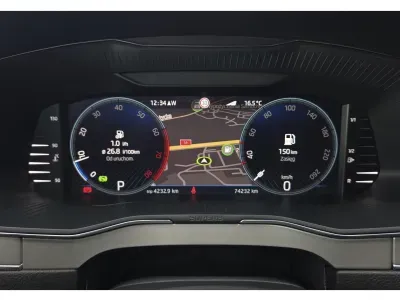 NIEBIESKI SEDAN SKODA SUPERB LIM. z 2023 r., BENZYNA, skrzynia biegów AUTOMATYCZNA 190KM, zdjęcie 11 z 20