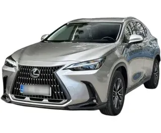 SZARY SUV LEXUS NX z 2021 r., HYBRYDA/BENZYNA, skrzynia biegów AUTOMATYCZNA 242KM, zdjęcie główne