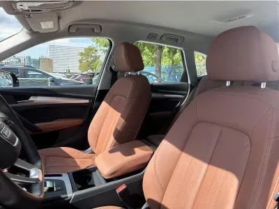 SZARY SUV AUDI Q5 z 2022 r., DIESEL, skrzynia biegów AUTOMATYCZNA 204KM, zdjęcie 3 z 19