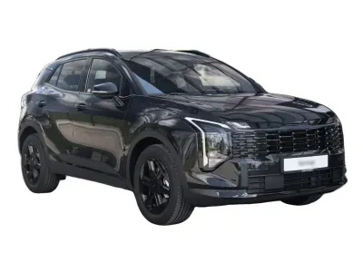 CZARNY SUV KIA SPORTAGE z 2026 r., BENZYNA, skrzynia biegów AUTOMATYCZNA 150KM, zdjęcie 6 z 16