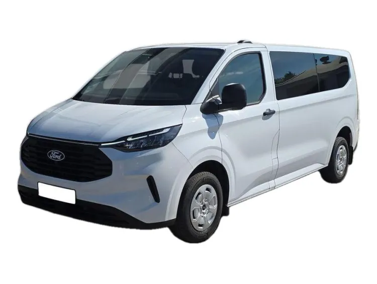 BIAŁY VAN FORD TRANSIT CUSTOM z 2024 r., DIESEL, skrzynia biegów MANUALNA 100KM, zdjęcie główne