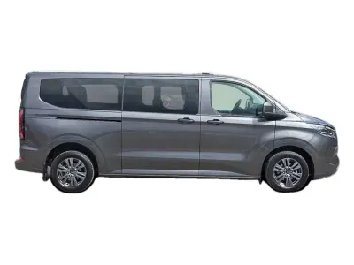 SREBRNY VAN FORD TOURNEO CUSTOM z 2025 r., HYBRYDA/BENZYNA, skrzynia biegów AUTOMATYCZNA 171KM, zdjęcie 4 z 24