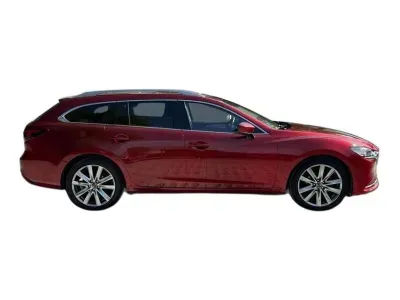 CZERWONY KOMBI MAZDA 6 z 2022 r., BENZYNA, skrzynia biegów AUTOMATYCZNA 165KM, zdjęcie 2 z 19