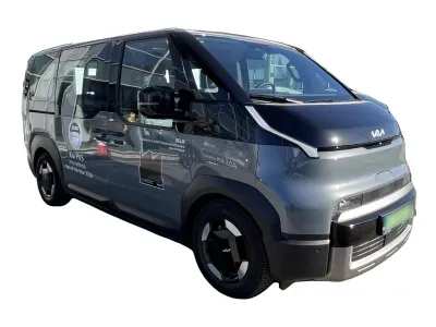 SZARY VAN KIA PV5 z 2025 r., ELEKTRYCZNY, skrzynia biegów AUTOMATYCZNA 163KM, zdjęcie 8 z 19