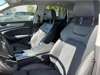 BIAŁY SEDAN AUDI A6 z 2022 r., DIESEL, skrzynia biegów AUTOMATYCZNA 204KM, zdjęcie 12 z 19