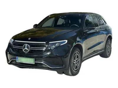 CZARNY SUV MERCEDES CLASE EQC z 2022 r., ELEKTRYCZNY, skrzynia biegów AUTOMATYCZNA 408KM, zdjęcie główne