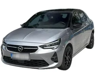 SREBRNY HATCHBACK OPEL CORSA z 2022 r., BENZYNA, skrzynia biegów MANUALNA 101KM, zdjęcie główne