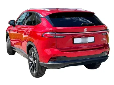 CZERWONY SUV MG HS z 2026 r., HYBRYDA/BENZYNA, skrzynia biegów AUTOMATYCZNA 224KM, zdjęcie 13 z 17