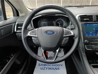 NIEBIESKI HATCHBACK FORD MONDEO LIM. z 2021 r., DIESEL, skrzynia biegów AUTOMATYCZNA 150KM, zdjęcie 11 z 15