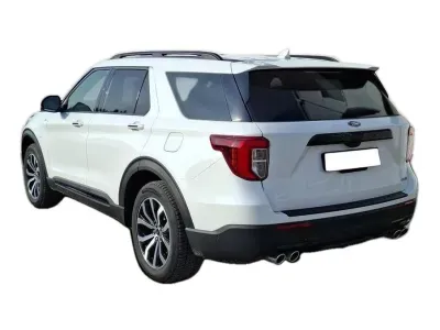 SZARY SUV FORD EXPLORER z 2023 r., HYBRYDA/BENZYNA, skrzynia biegów AUTOMATYCZNA 336KM, zdjęcie 30 z 34