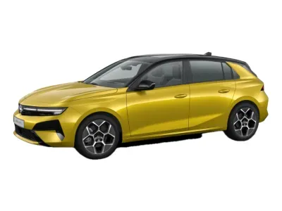 ZŁOTY HATCHBACK OPEL ASTRA z 2026 r., HYBRYDA/BENZYNA, skrzynia biegów AUTOMATYCZNA 145KM, zdjęcie 2 z 2