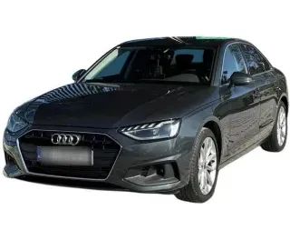 SZARY SEDAN AUDI A4 z 2023 r., BENZYNA, skrzynia biegów AUTOMATYCZNA 150KM, zdjęcie główne