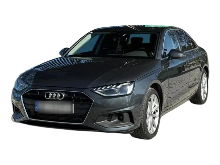 SZARY SEDAN AUDI A4 z 2023 r., BENZYNA, skrzynia biegów AUTOMATYCZNA 150KM, zdjęcie główne