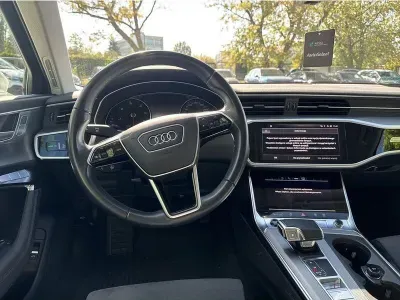 BIAŁY SEDAN AUDI A6 z 2022 r., DIESEL, skrzynia biegów AUTOMATYCZNA 204KM, zdjęcie 7 z 19